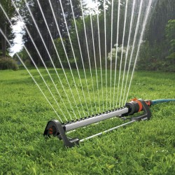 Arroseur oscillant GARDENA Aqua L - Surface 280m² - Portée 18m max - Résistan...