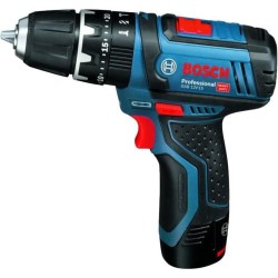 Perceuse a percussion Bosch Professional GSB 12V-15 + 2 batteries 2,0Ah + Cha...