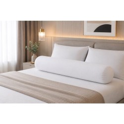 Traversin Microfibre - BLANREVE - 140 cm - Blanc