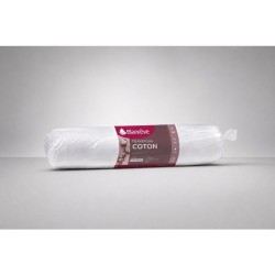 Traversin Coton - BLANREVE - 90 cm - Blanc