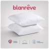 Lot de 2 Oreillers - BLANREVE - Spécial Transpiration - 60 x 60 cm - Blanc
