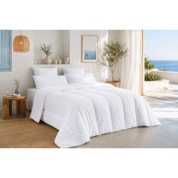 Couette Légere Microfibre - BLANREVE - 200 x 200 cm - Blanc