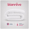 Couette Extra Chaude Microfibre - BLANREVE - 240 x 260 cm - Blanc