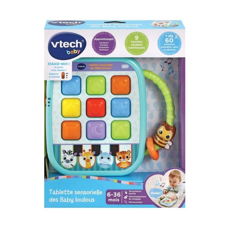 VTECH BABY - Tablette Sensorielle des Baby Loulous