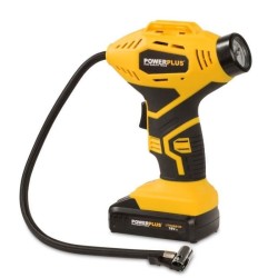 Compresseur/Gonfleur d'air portable sans fil 18V - POWERPLUS - Pompe à air - ...