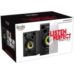 HERCULES DJMONITOR 42 - Enceintes de monitoring actives - 2 x 20W RMS