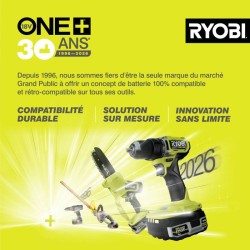 RYOBI - Perceuse-visseuse compacte 18V ONE+ - 2 batteries lithium+ 2,0 Ah - c...