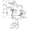 Mitigeur monocommande lavabo - GROHE Swift - 24325001 - Chromé - Taille M - E...