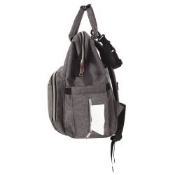 Sac a Langer Bébé TINEO - Grande Capacité - Matelas a Langer - 1 Poche Isothe...