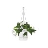 ELHO Pot de fleurs a suspendre Greenville - Ø 23,9 x H 20,3 cm - Extérieur - ...