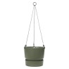 ELHO Pot de fleurs a suspendre Greenville - Ø 23,9 x H 20,3 cm - Extérieur - ...