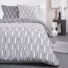 Parure de lit - TODAY - Sunshine - 2 personnes - 240x260cm - Coton - Imprimé ...
