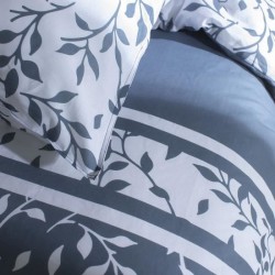 Parure de lit - TODAY Flower garden - 260x240 cm - 2 personnes - coton imprim...
