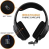 Casque Gamer Filaire - The G-Lab - KORP COBALT - Microphone - PC/PS4/Xbox One...