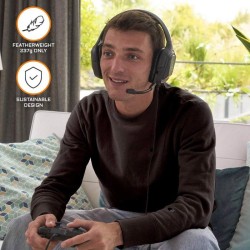 Casque Gamer Filaire - The G-Lab - KORP COBALT - Microphone - PC/PS4/Xbox One...