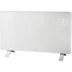 Radiateur intelligent Wi-Fi en verre - SENCOR - SCF 4740WH - 2400 W - 2 nivea...