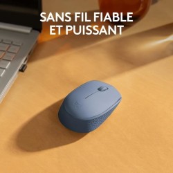 Souris - Sans Fil - Logitech - M171 - Bleu gris - Ambidextre