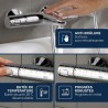 GROHE Mitigeur thermostatique Bain / Douche Precision Trend, protection anti-...
