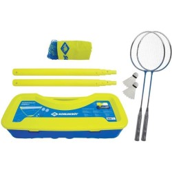 Ensemble de badminton - SCHILDKROT - Donic Schildkröt - 2 raquettes - 1 filet...