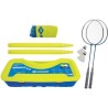 Ensemble de badminton - SCHILDKROT - Donic Schildkröt - 2 raquettes - 1 filet...