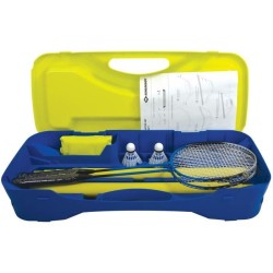 Ensemble de badminton - SCHILDKROT - Donic Schildkröt - 2 raquettes - 1 filet...