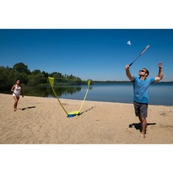 Ensemble de badminton - SCHILDKROT - Donic Schildkröt - 2 raquettes - 1 filet...