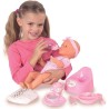 Poupon - New Baby Born - Rose - Taille 43cm - Boit et Fait Pipi - Nombreux Ac...