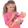 Poupon - New Baby Born - Rose - Taille 43cm - Boit et Fait Pipi - Nombreux Ac...