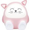 Enceinte lumineuse & veilleuse - BIGBEN - Chat - Bluetooth 5.0, 15W, Veilleus...
