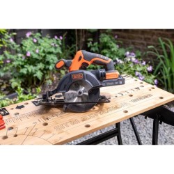 Scie circulaire sans fil - BLACK+DECKER - BDCCS18N-XJ - 18V - profondeur de c...