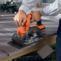 Scie circulaire sans fil - BLACK+DECKER - BDCCS18N-XJ - 18V - profondeur de c...