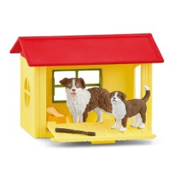Figurine Niche pour Chien , pour enfants des 3 ans, coffret, 18,8 x