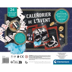 Calendrier de l'Avent Magicien, Theme Magie & Illusions, 24 tours