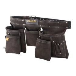Ceinture porte-outils cuir - marron