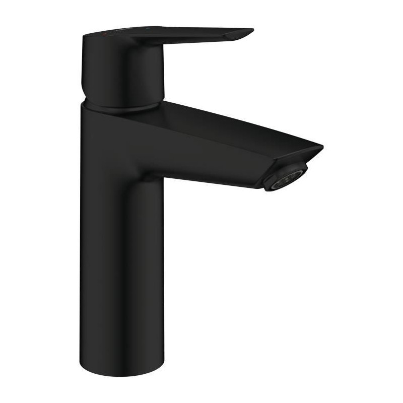 Mitigeur lavabo monocommande GROHE Start - Noir mat - Taille M - Bec moyen - ...