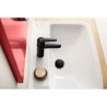 Mitigeur lavabo monocommande GROHE Start - Noir mat - Taille M - Bec moyen - ...