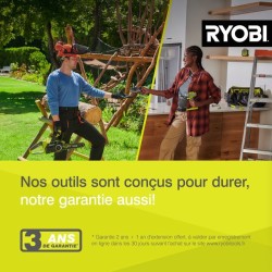 RYOBI Broyeur de végétaux 2500 W - plateau porte-couteaux - capacité broyage ...