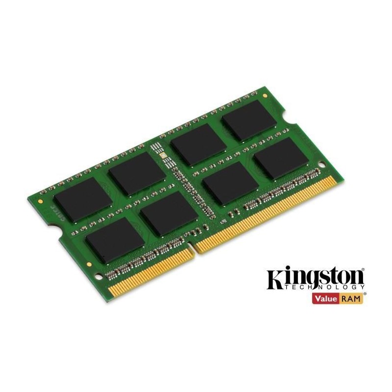 KINGSTON - Mémoire PC Portable ValueRAM SO-DIMM DDR3 - 4Go (1x4Go) -