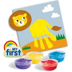 Animaux a peindre a la main et au doigt - SES CREATIVE - My first -