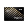 SSD interne - MSI - SPATIUM S270 - 480Go - SATA 2.5 - Vitesses
