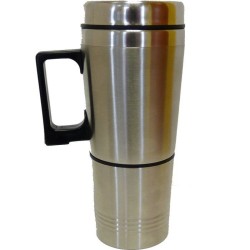 Mug électrique 12V HTC EQUIPEMENTS - 0.5 L - Avec base antidérapante