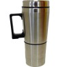 Mug électrique 12V HTC EQUIPEMENTS - 0.5 L - Avec base antidérapante