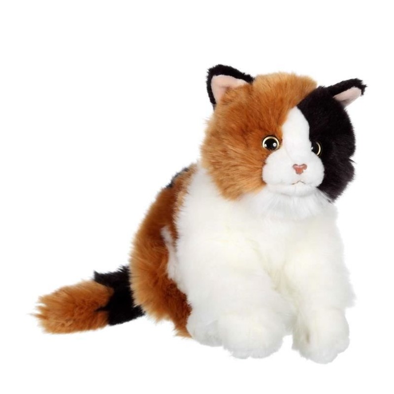 Gipsy Toys - Chat Mimiz Tricolore - Peluche - 28 cm