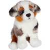Gipsy Toys - Chien Berger Australien Assis - 25 cm - Blanc - Marron - Gris - ...
