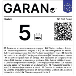 Pompe d'évacuation SP 9.500 Dirt eau chargée Karcher