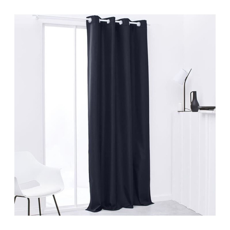 TODAY Rideau Isolant Thermique Essential Uni - 140 x 240 cm - Navy