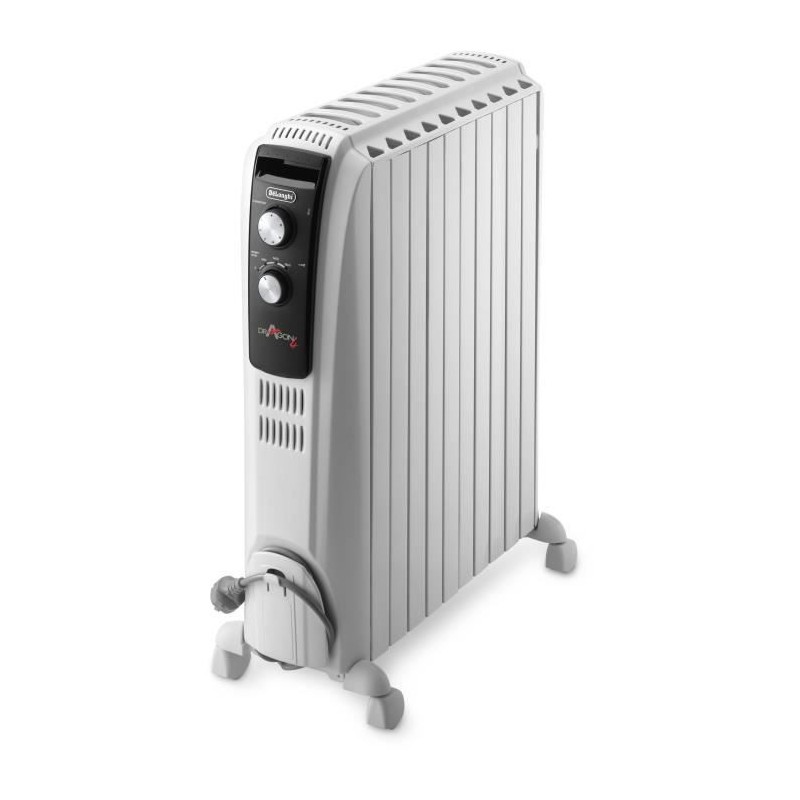 Radiateur bain d'huille Dragon4 DELONGHI - 2500W - 3 allures de