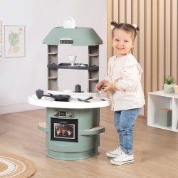 Cuisine pour enfant - Smoby - Nova - Jouet d'Imitation - 13 Accessoires - Cou...