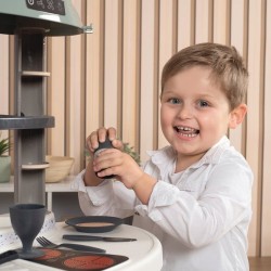 Cuisine pour enfant - Smoby - Nova - Jouet d'Imitation - 13 Accessoires - Cou...