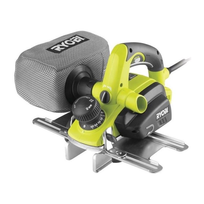 RYOBI - Rabot 750 W - largeur 82 mm - profondeur 2 mm - feuillure de 0-12 mm ...